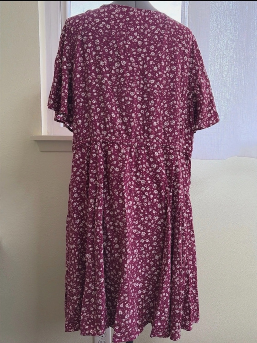 Torrid Flutter-Sleeve Mini Dress - Picture 3 of 8